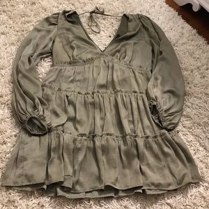 Lulu’s olive green short dress